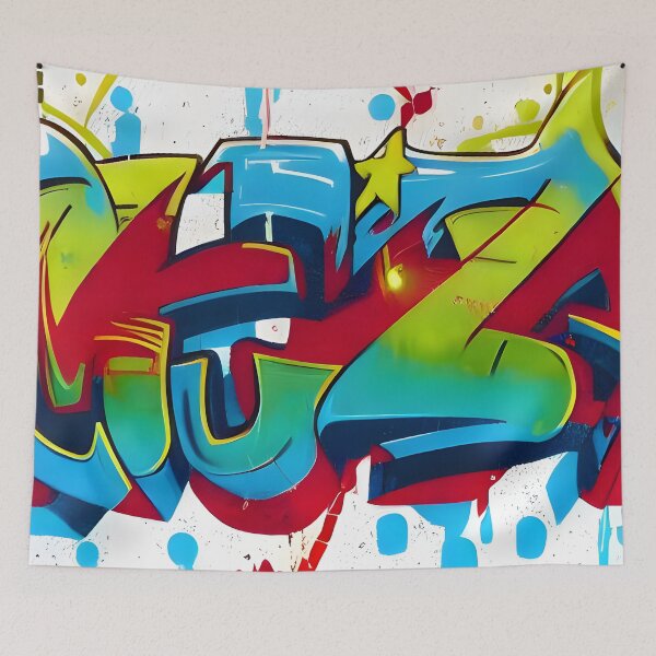 Item preview, Abstract Graffiti Art Design | 396 designed and sold by City Graffix Design Co..