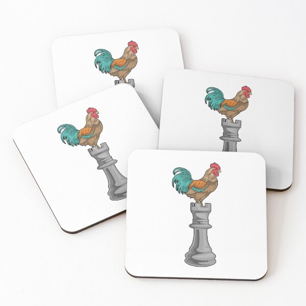 Artikelvorschau, Hahn Schachfigur Turm Schach entworfen und verkauft von Snabdesign84.