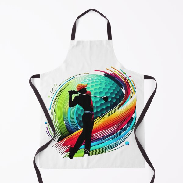 Item preview, A silhouette of a golfer in motion designed and sold by VladisWorld.
