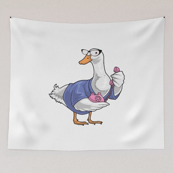 Item preview, Duck Secretary Phone designed and sold by Snabdesign84.