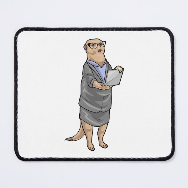 Item preview, Meerkat Secretary Laptop Office designed and sold by Snabdesign84.