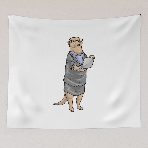 Item preview, Meerkat Secretary Laptop designed and sold by Snabdesign84.