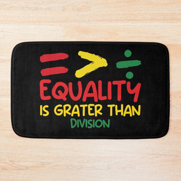 Item preview, Equality Over Division – Powerful Message Design designed and sold by CleanDecor.