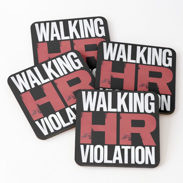 Item preview,  Walking HR Violation Funny Workplace Shirt designed and sold by FocusedPatterns.