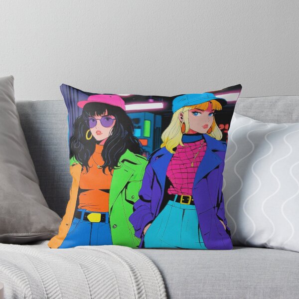Item preview, 90s British Fashion Portrait - Trendsetting Style designed and sold by RetroRebootShop.