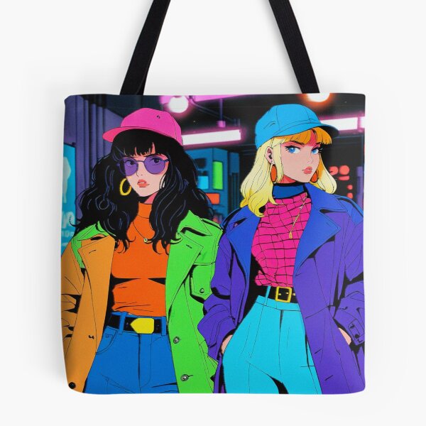 Item preview, 90s British Fashion Portrait - Trendsetting Style designed and sold by RetroRebootShop.