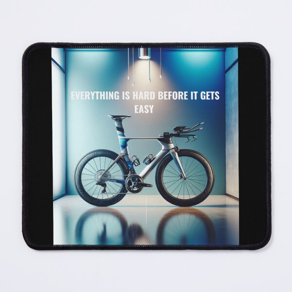 Item preview, Everything Is Hard Before It Gets Easy – Keep Pedaling! designed and sold by Triathlongram.