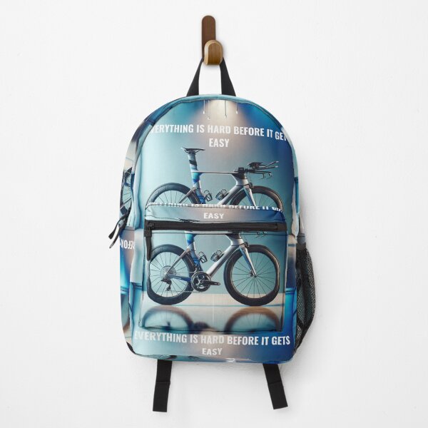 Item preview, Everything Is Hard Before It Gets Easy – Keep Pedaling! designed and sold by Triathlongram.