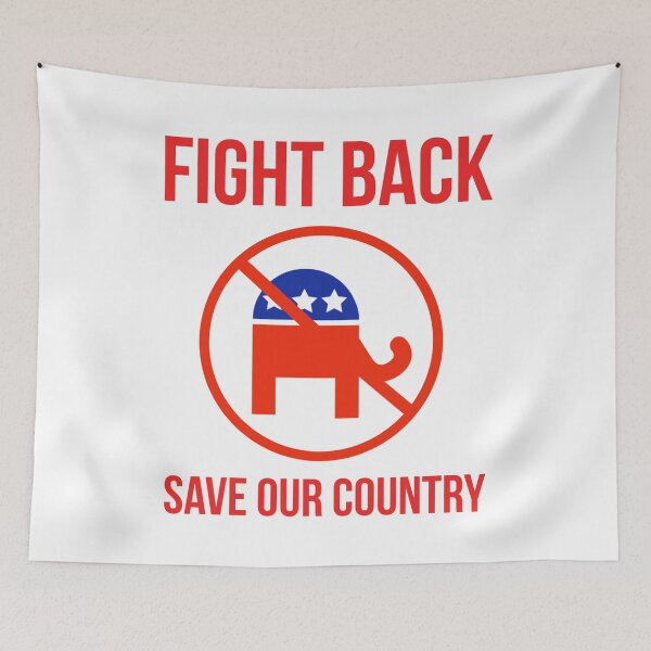 Item preview, Fight back, save our country. designed and sold by Rachel the Artist .