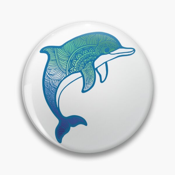Item preview, Gay MLM Pride Mandala Dolphin  designed and sold by Travelslightly.