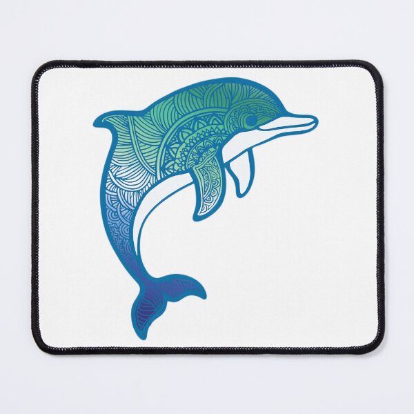 Item preview, Gay MLM Pride Mandala Dolphin  designed and sold by Travelslightly.