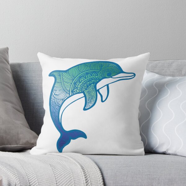 Item preview, Gay MLM Pride Mandala Dolphin  designed and sold by Travelslightly.