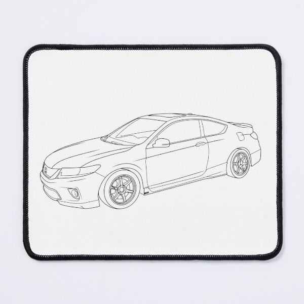 Item preview, Honda Accord Coupe Line Art designed and sold by shavingisboring.