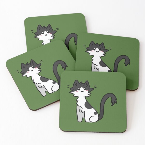 Item preview, Cute Black and White Cat designed and sold by PaintedDolphin.