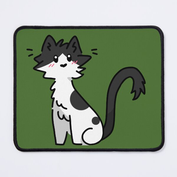 Item preview, Cute Black and White Cat designed and sold by PaintedDolphin.