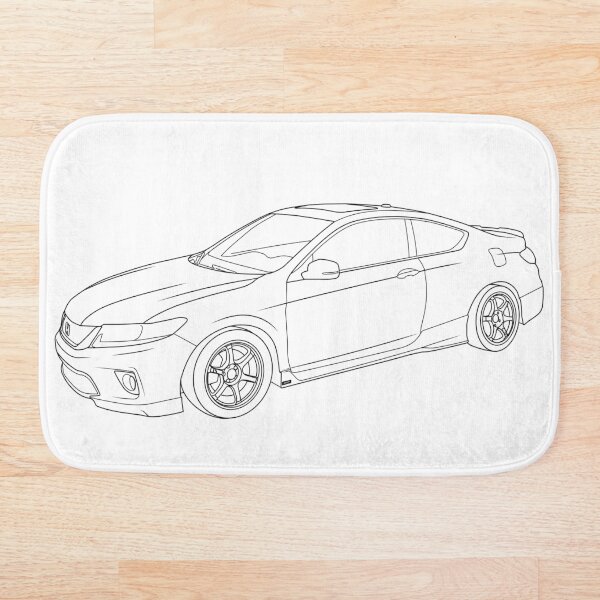 Item preview, Honda Accord Coupe Line Art designed and sold by shavingisboring.