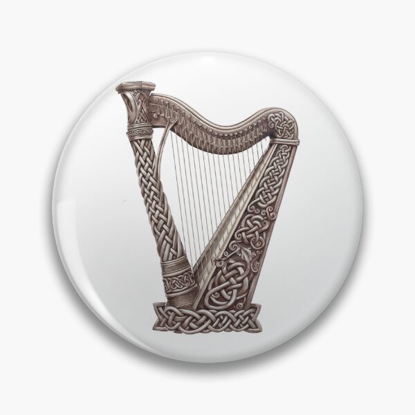 Item preview, Irish Harp Symbol of Ireland designed and sold by CELTIC-DESIGNS.