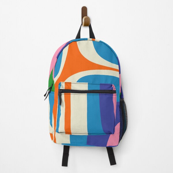 Item preview, Retro Groove Colorful Abstract Pattern designed and sold by kierkegaard.