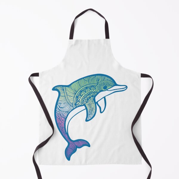 Item preview, Genderfae Pride Mandala Dolphin designed and sold by Travelslightly.