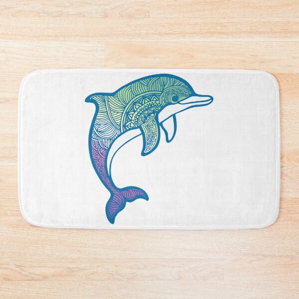 Item preview, Genderfae Pride Mandala Dolphin  designed and sold by Travelslightly.