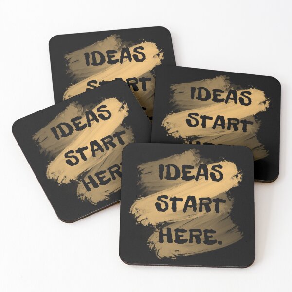 Item preview, IDEAS START HERE – Minimalist Moodboard Aesthetic Design designed and sold by Ela-graphicwiz.