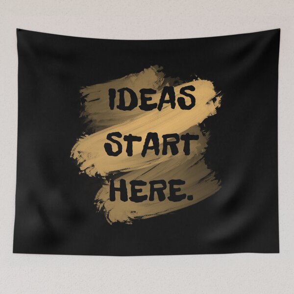 Item preview, IDEAS START HERE – Minimalist Moodboard Aesthetic Design designed and sold by Ela-graphicwiz.
