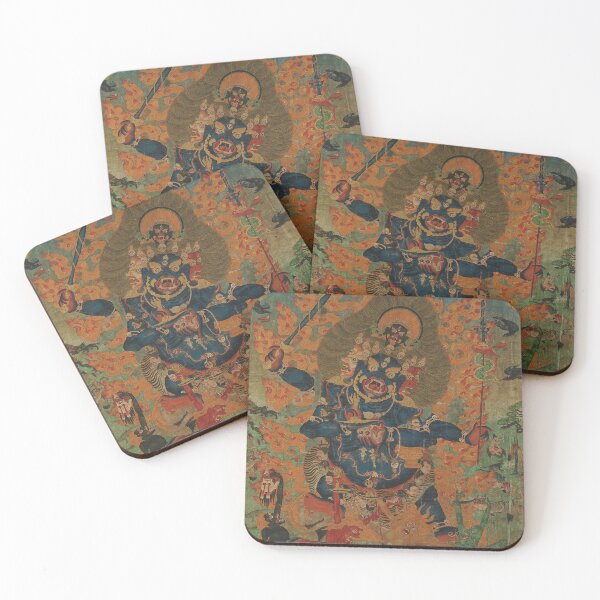 Item preview, Mahakala Chaturmukha: Wrathful Tibetan Protector Deity designed and sold by GuyBlank.