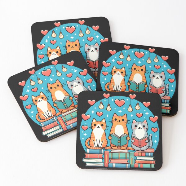 Item preview, Cats Love Books designed and sold by Azrora.