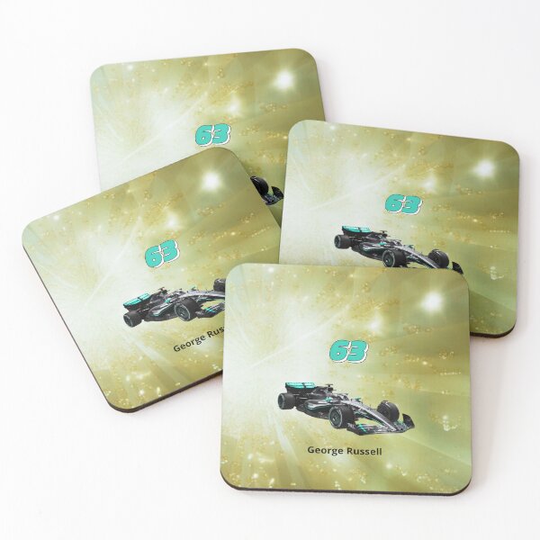 Item preview, F1 Mercedes No. 63 of George Russell designed and sold by Yonacreation.