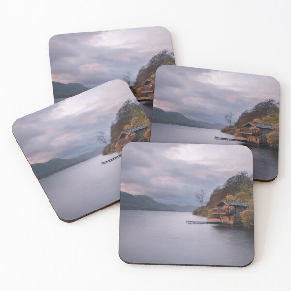 Item preview, Sunrise at the Duke of Portland Boathouse – Ullswater’s Tranquil Haven designed and sold by Nick Tsiatinis Photography.