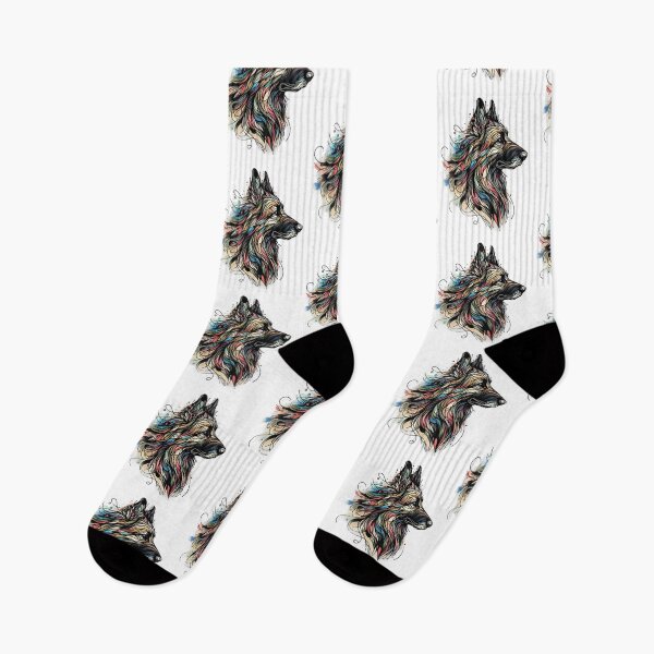 Item preview, Colorful dog. German Shepherd. designed and sold by MagelliShop.
