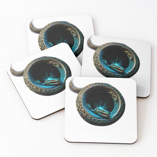 Item preview, Ouroboros Serpent – The Eternal Cycle designed and sold by akhdesigns7.