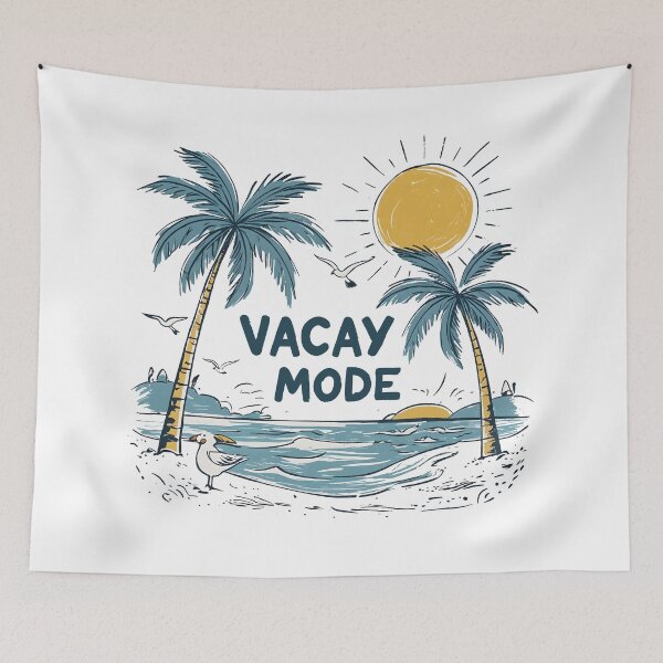 Item preview, Vacay Mode Activated: Beach Vibes Only designed and sold by postprocess.