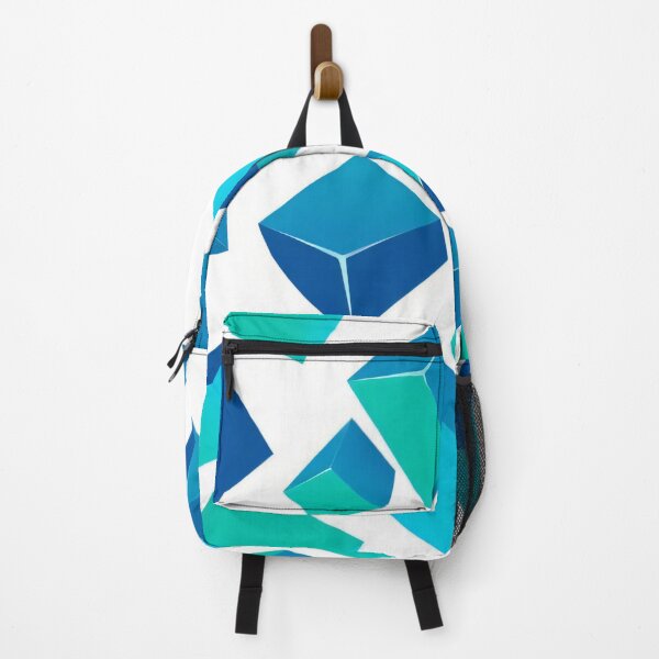 Item preview, Floating 3D Cubes – Geometric Abstract Pattern designed and sold by FoisonDesigns.