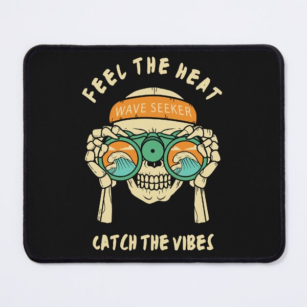 Item preview, Wave Seeker Skull Summer Beach Vibes designed and sold by bannedsociety.