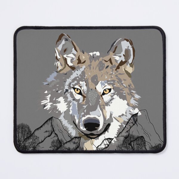 Item preview, the forest wolf designed and sold by browncis1shop.