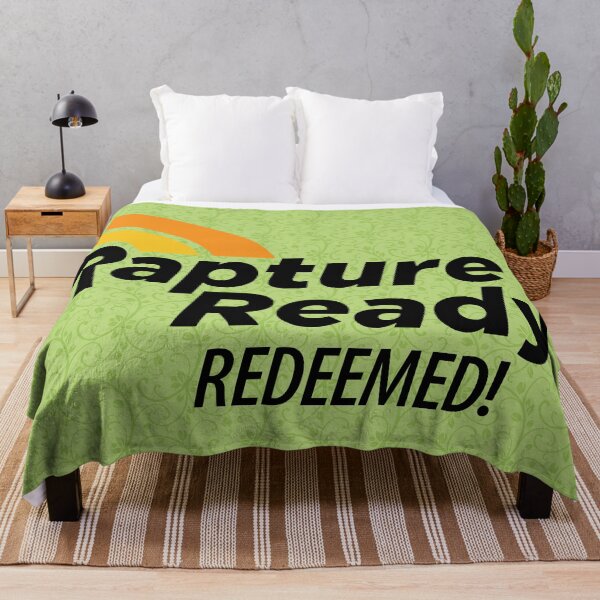 Item preview, Christian Rapture Ready Redeemed! (Black Text) designed and sold by GatorDesign.