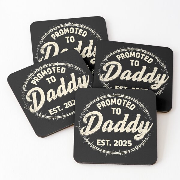 Item preview, Promoted to Daddy 2025 New Dad Baby First Time Dad designed and sold by ArtFromBeyond.