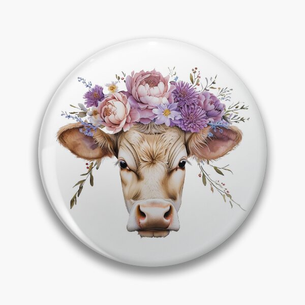 Item preview, Highland Easter Cow designed and sold by FreshArtFusion.