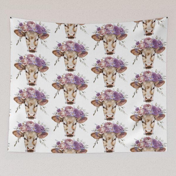 Item preview, Highland Easter Cow designed and sold by FreshArtFusion.