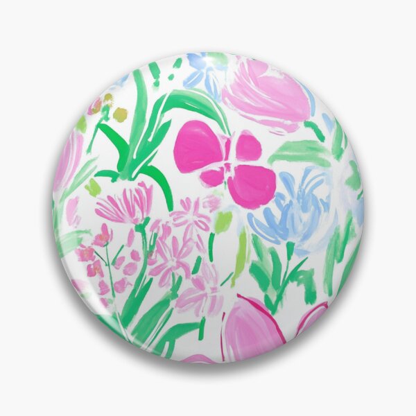 Item preview, Preppy Watercolor Spring Pastel Floral Lilly Aesthetic Pattern designed and sold by Creative Brat Design Studio.