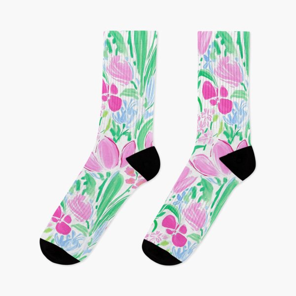 Item preview, Preppy Watercolor Spring Pastel Floral Lilly Aesthetic Pattern designed and sold by Creative Brat Design Studio.