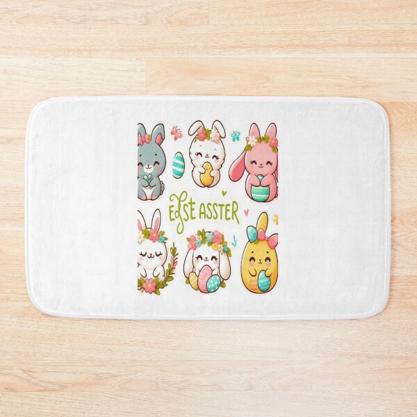 Item preview, "Easter Joy: Adorable Springtime Bunny and Egg Stickers" 16 designed and sold by Sweet Dreams & Fantasia.