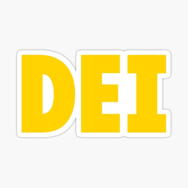 Item preview, DEI logo designed and sold by Dean Dunakin.