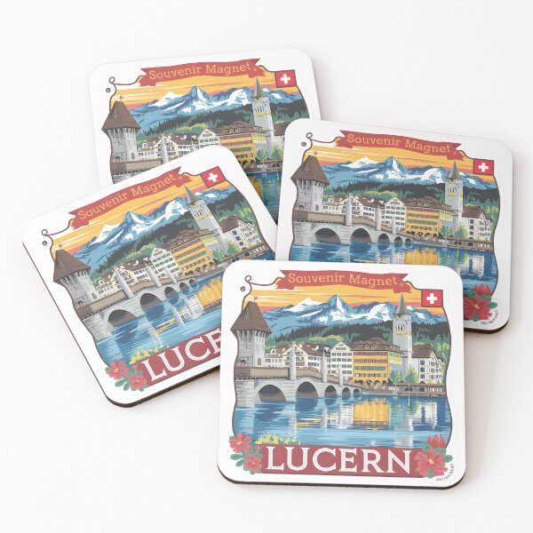 Item preview, Lucern - Luzern - Switzerland - Souvenir - Leuchtenstadt designed and sold by Zibis09.