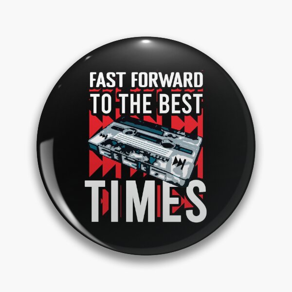 Item preview, Fast Forward to the Best Times – Retro Cassette Tape Nostalgia Design designed and sold by Dmetalx Art Apparel.