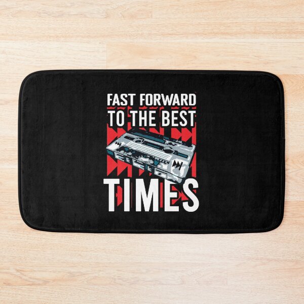 Item preview, Fast Forward to the Best Times – Retro Cassette Tape Nostalgia Design designed and sold by Dmetalx Art Apparel.