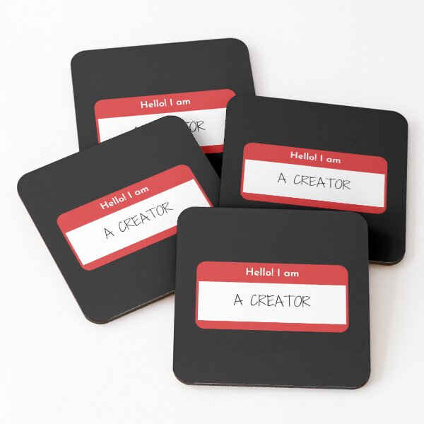 Item preview, Hello! I am A Creator Name Tag designed and sold by Soujji-Designs.