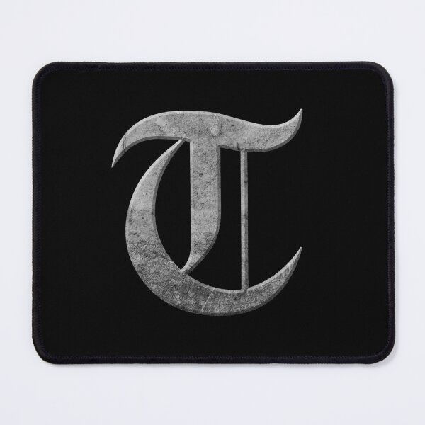 Item preview, Capital Letter T - Worn Stone Effect Gothic Blackletter Script / Old English Font designed and sold by STUDIO-72.