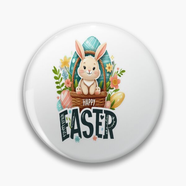 Item preview, "Easter Joy: Adorable Springtime Bunny and Egg Stickers" 19 designed and sold by Sweet Dreams & Fantasia.